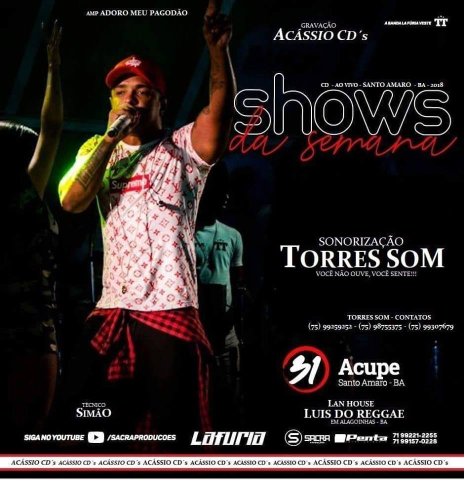 LÁ FÚRIA EM SANTO AMARO 2018