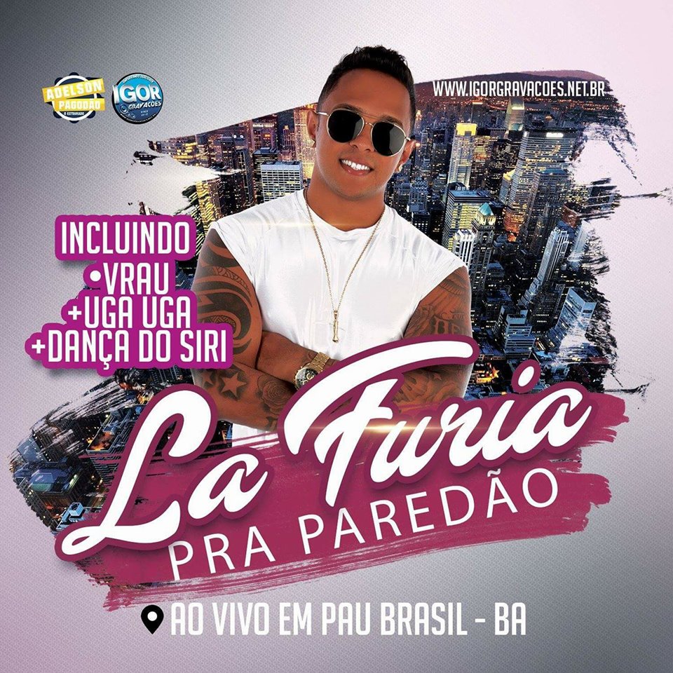 LÁ FURIA – CD AO VIVO EM PAU BRASIL 2018