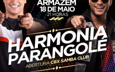 HARMONIA DO SAMBA E PARANGOLÉ SE APRESENTAM NO ARMAZÉM HALL EM MAIO